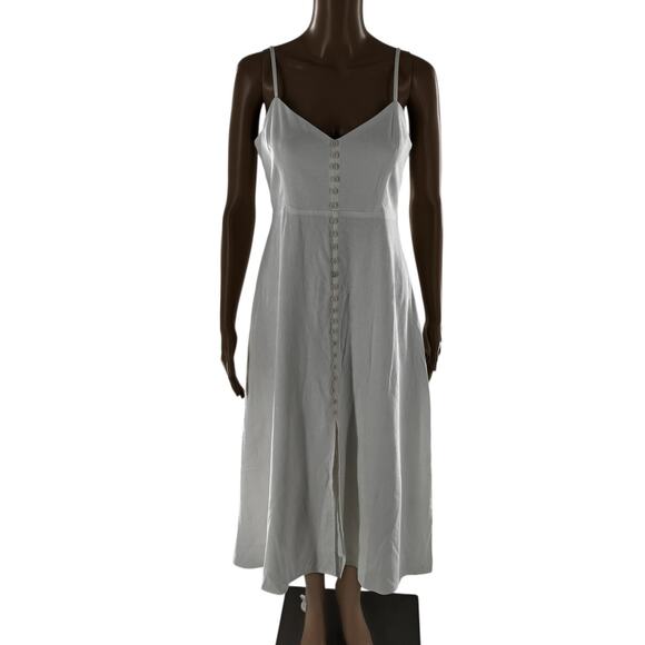 Baltic Born White Ivory Laya Button Front Dress - Picture 3 of 12
